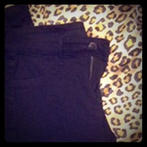 Skinny ankle black jeans